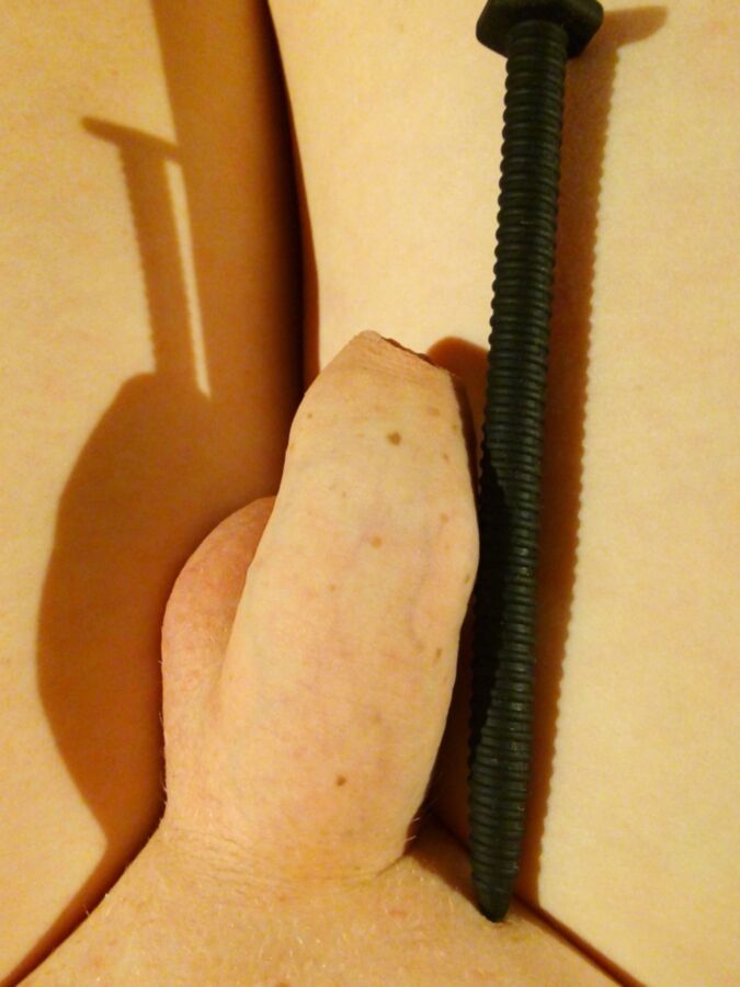 Urethral souding game CBT 16 of 20 pics