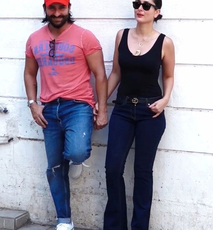 Kareena Kapoor Look Gorgeous in a Black Ganji and Denim Jeans 21 of 28 pics