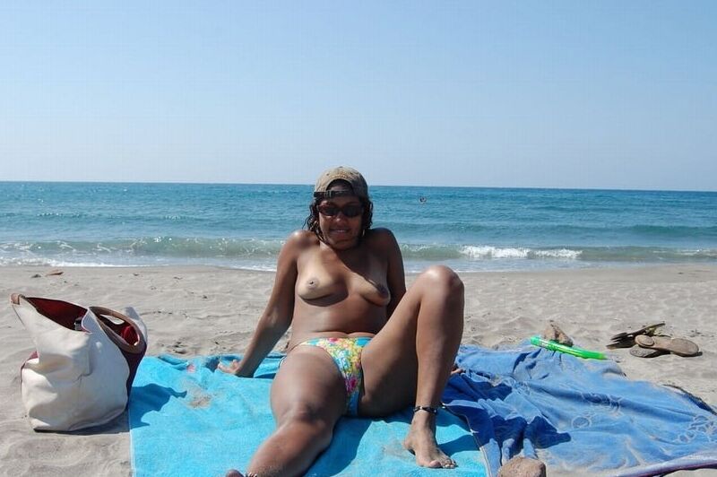 Flash a little something on a non nude beach 16 of 35 pics