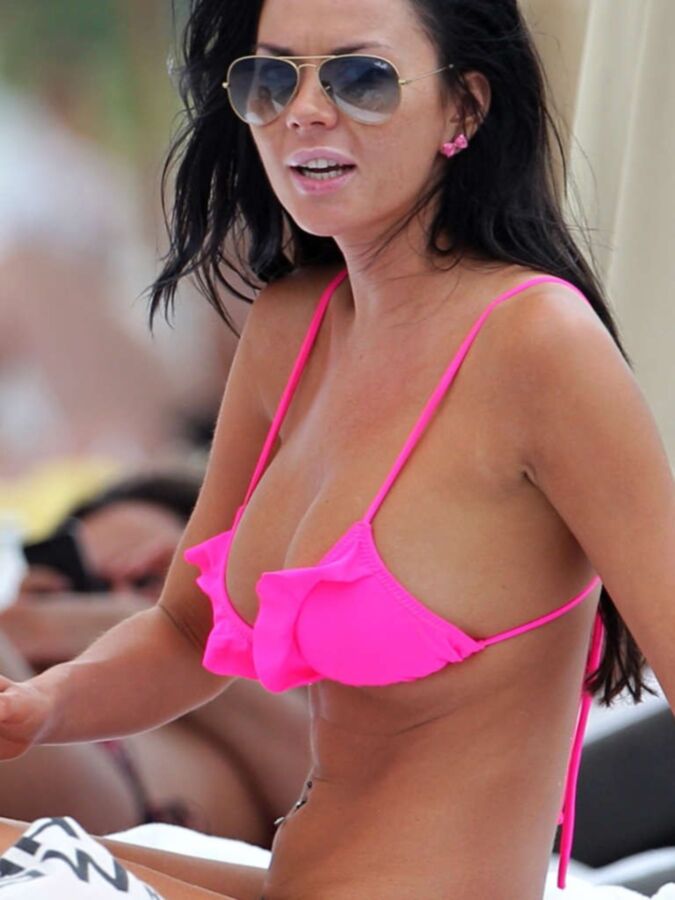 Karina Jelinek Bikini Candids in Miami 2 of 9 pics
