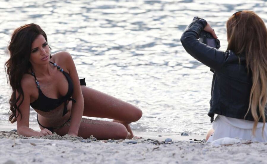 Lucy Mecklenburgh Photoshoot Candids in Nice 1 of 26 pics