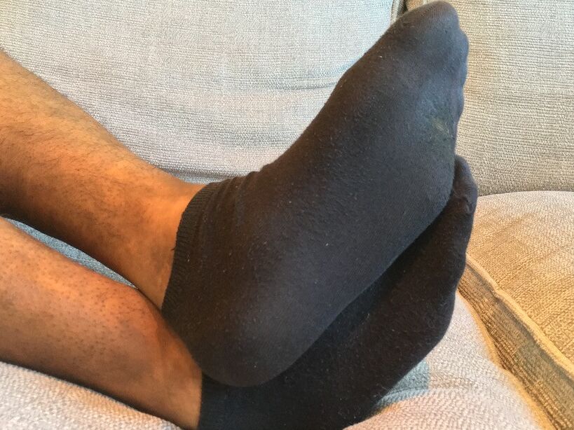 Black Trainer Socks 6 of 10 pics