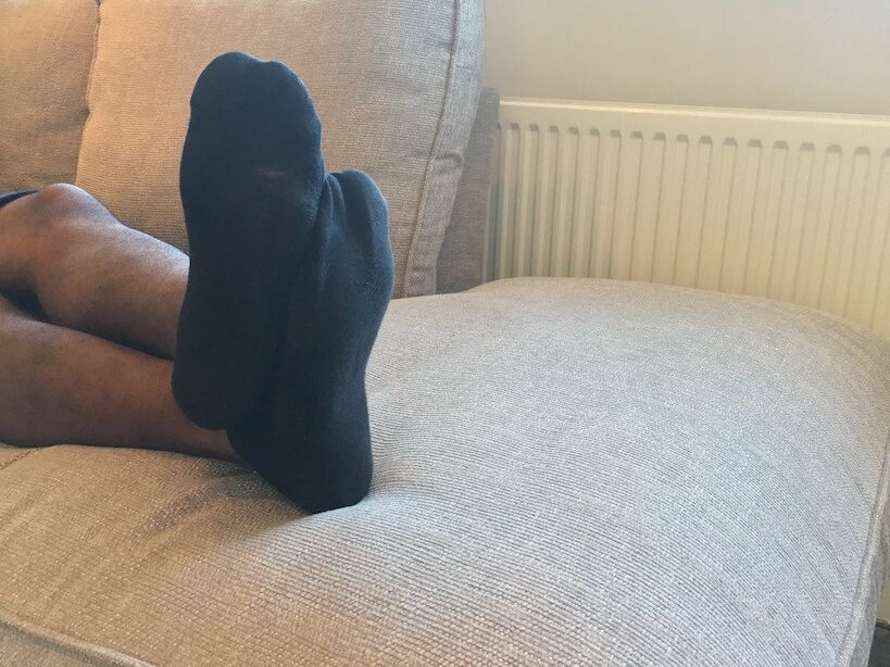 Black Trainer Socks 4 of 10 pics