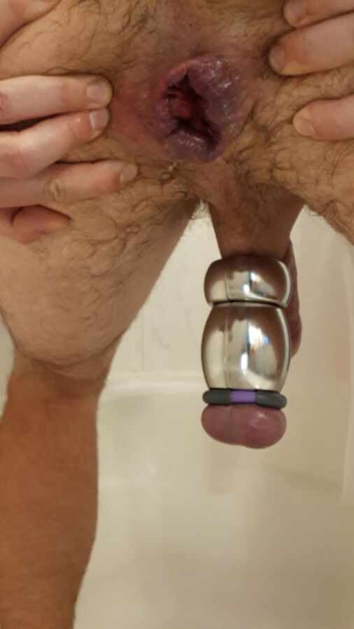 Weighted balls and anal play 3 of 15 pics