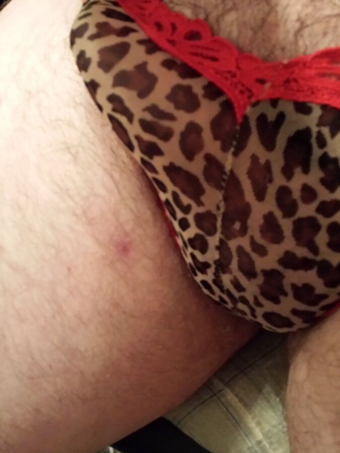 Red Leopard Panties 2 of 8 pics