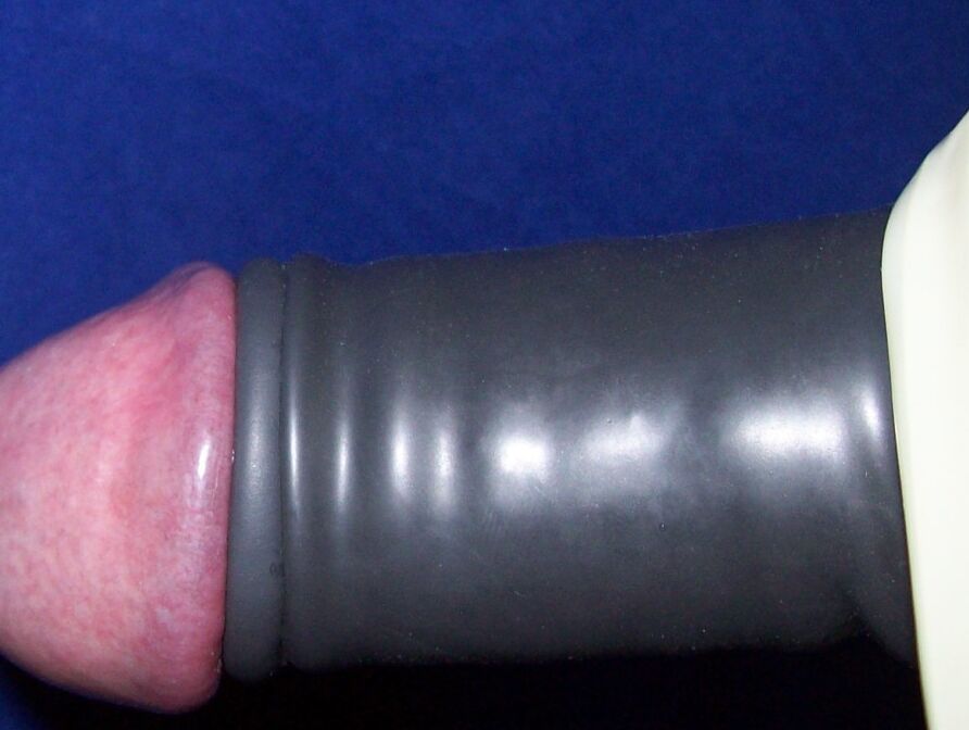 me in black rubber pants and condoms 11 of 11 pics