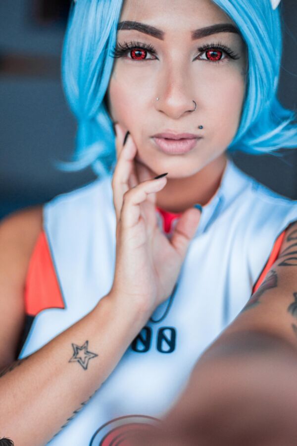 Suicide Girls - Inanna Trix - Rei, The Second Angel 6 of 49 pics