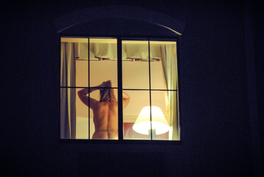 Naked in front of Doors and Windows 3 of 38 pics