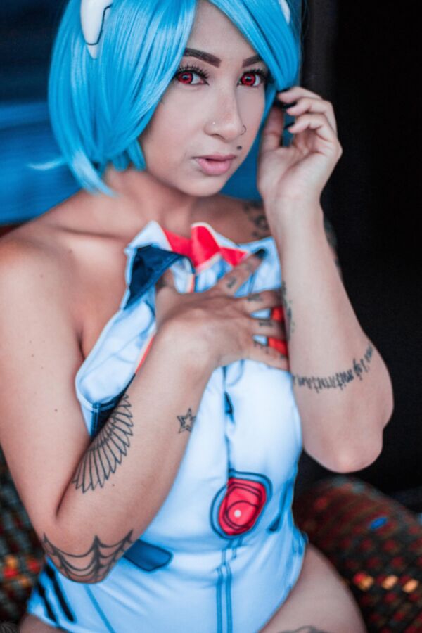 Suicide Girls - Inanna Trix - Rei, The Second Angel 17 of 49 pics