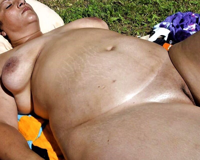 Milf bbw brunette voyeur