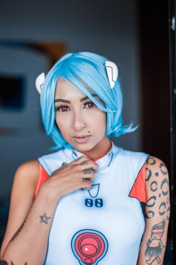 Suicide Girls - Inanna Trix - Rei, The Second Angel 1 of 49 pics