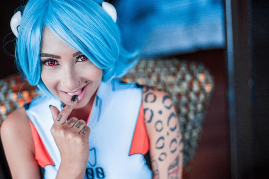 Suicide Girls - Inanna Trix - Rei, The Second Angel 14 of 49 pics