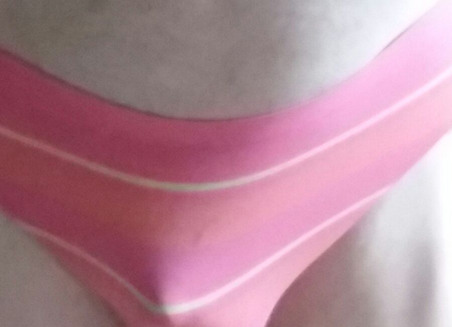 Colorful Little Panty Covered Cock 2 of 3 pics
