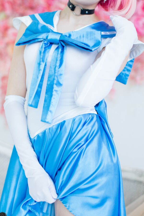 Suicide Girls - Jane Jame - Pink Dreams of Sailor Mercury 3 of 60 pics