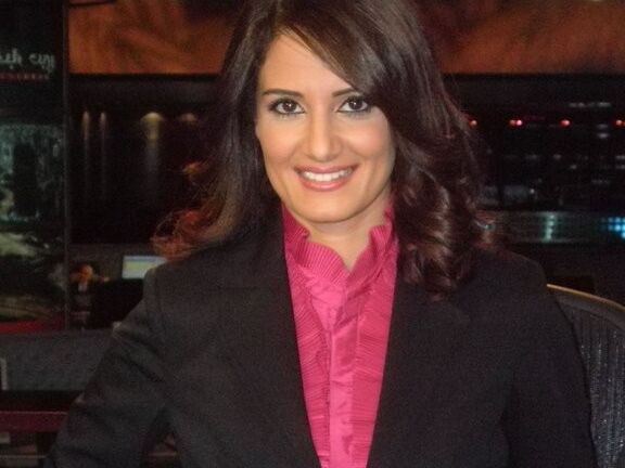 Lebanese news reader Jilnar Jardaly 15 of 20 pics