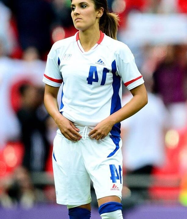 French-Algerian female soccer player Louisa Cadamuro-Necib 4 of 8 pics