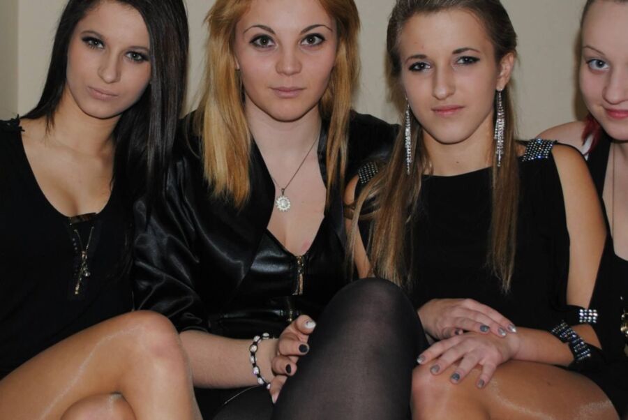 Mix of polish leggy teens and milfs in pantyhose, sexy dresses 11 of 14 pics