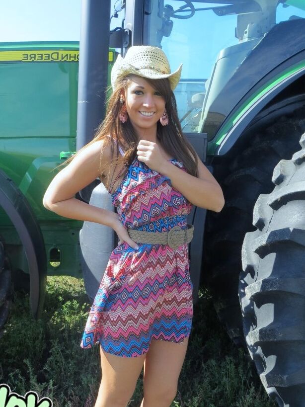 Val Midwest - Tractor Girl 5 of 15 pics