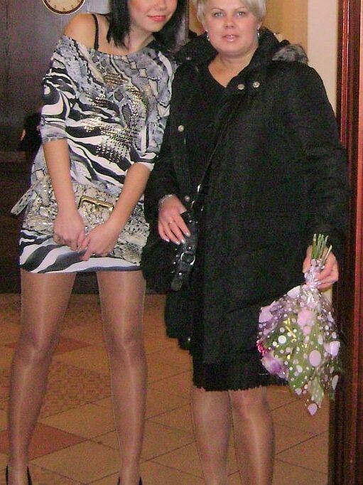 Mix of polish leggy teens and milfs in pantyhose, sexy dresses 3 of 14 pics