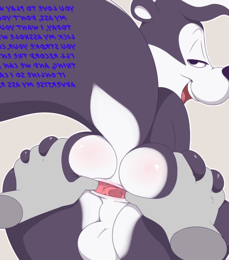 Pepe Le Pew Buttplay Captions (Looney Tunes, Furry, Gay) 8 of 8 pics