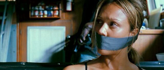 Jessica Alba gagged bound ready for shipment 7 of 16 pics