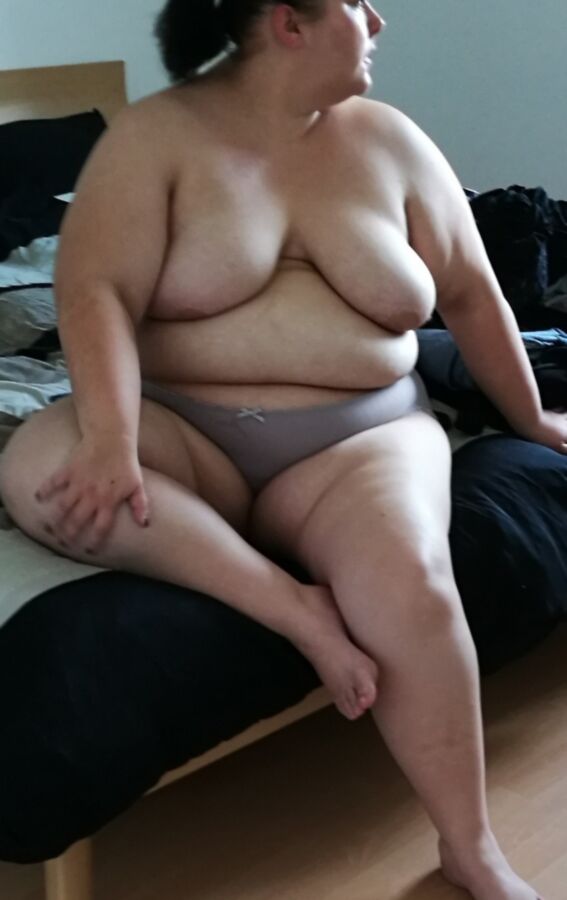 Fat Slut And Her Saggy Tits Exposed 10 of 10 pics