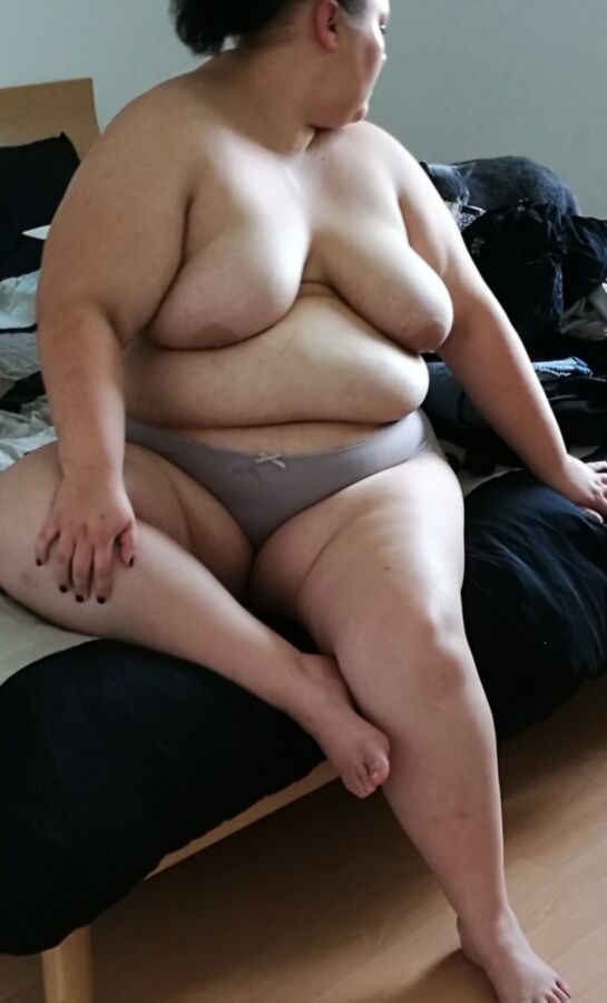 Fat Slut And Her Saggy Tits Exposed 9 of 10 pics