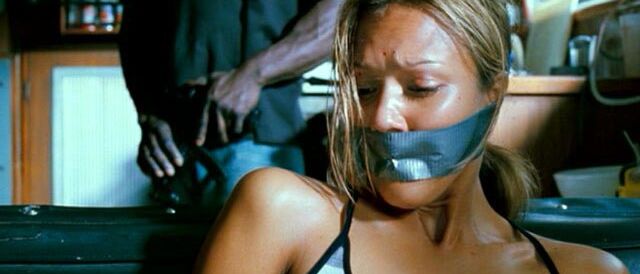 Jessica Alba gagged bound ready for shipment 15 of 16 pics