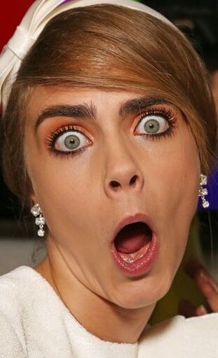 Cara Delevingne has FUNNY FACES! 2 of 16 pics