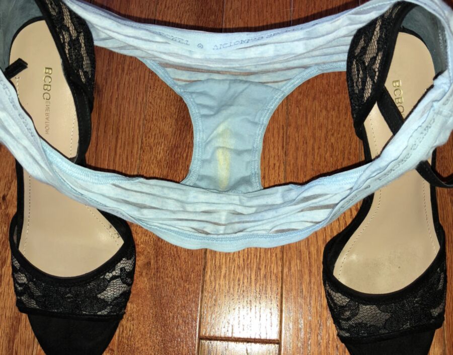 Smelly panties in female secretions on them 5 of 50 pics