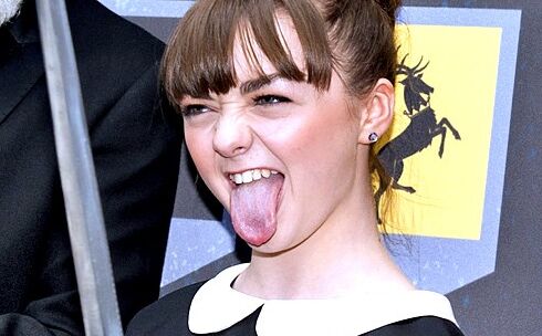 Maisie William has SEXY FACES! 12 of 12 pics