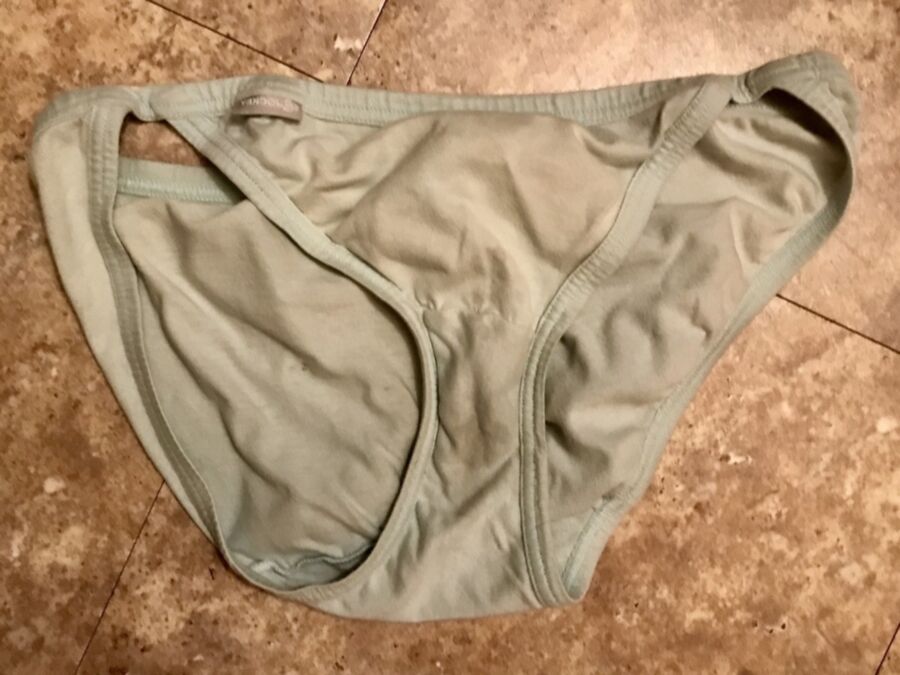 Smelly panties in female secretions on them 19 of 50 pics