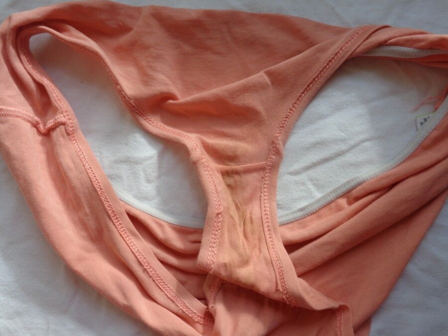 Smelly panties in female secretions on them 22 of 50 pics