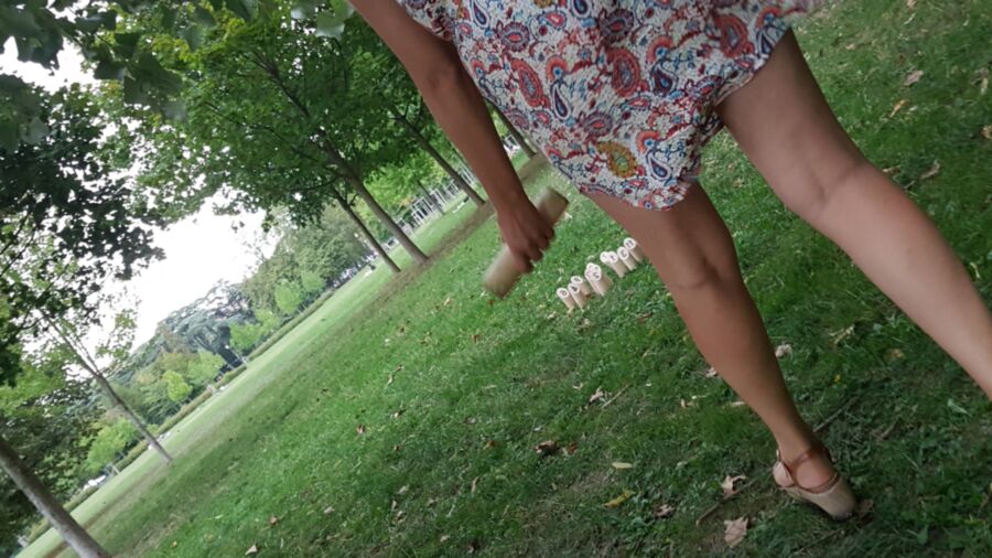 Spying one of my friend (upskirt) 12 of 20 pics