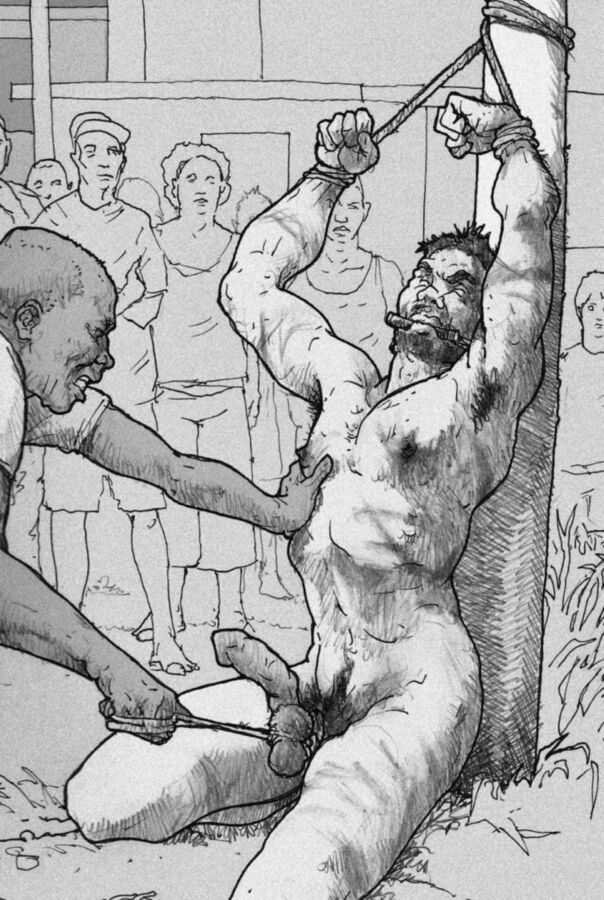 Pote Patrao art: Male gay bondage torture humiliation sadism 16 of 38 pics