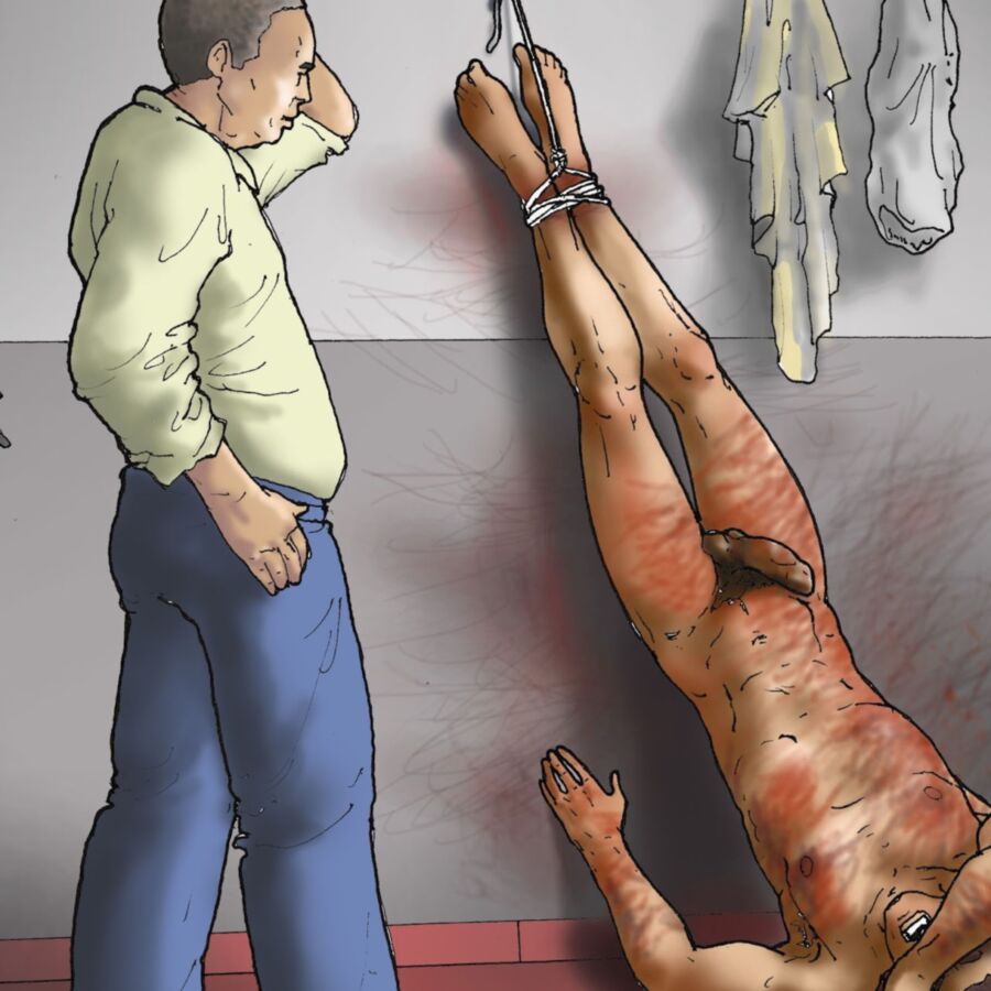Pote Patrao art: Male gay bondage torture humiliation sadism 22 of 38 pics