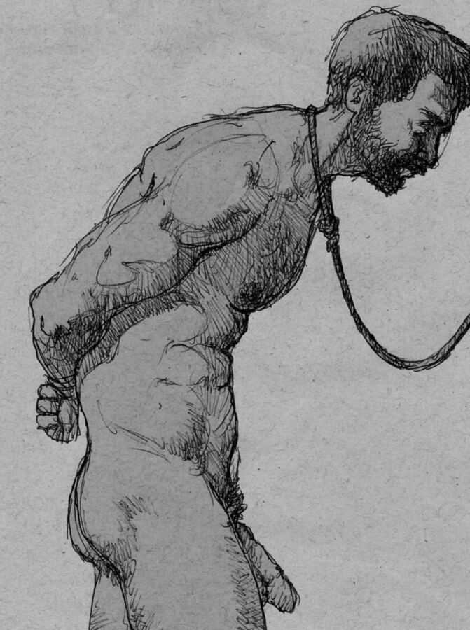 Pote Patrao art: Male gay bondage torture humiliation sadism 13 of 38 pics