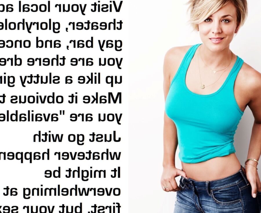 Kaley Cuoco sissy captions 6 of 24 pics