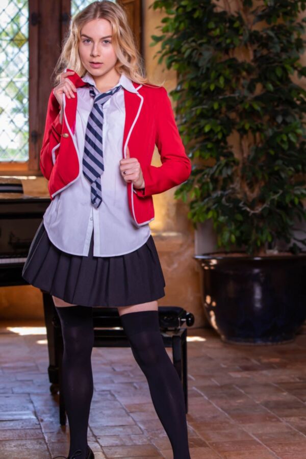 Alecia Fox - Naughty Schoolgirl  5 of 131 pics