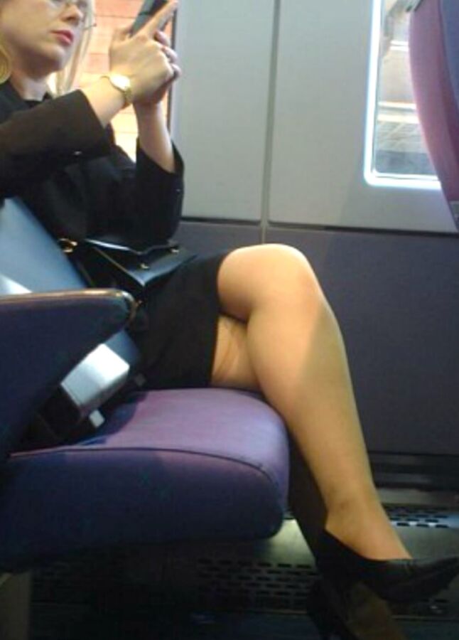 Crossed Legs: and the Train 10 of 342 pics