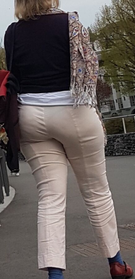 Lovely Granny See Trough Thong (candid) 11 of 37 pics