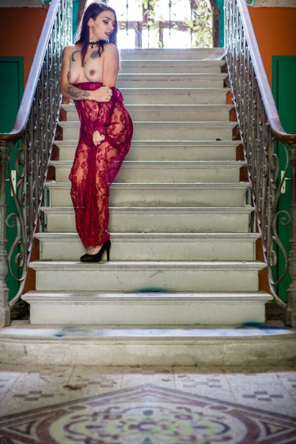 Suicide Girls - Pialora - Staircase of Desire 9 of 40 pics