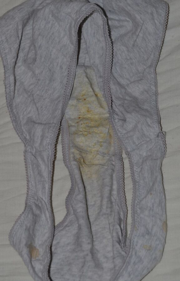 A selection of smelly dirty panties from Russia 2 of 50 pics