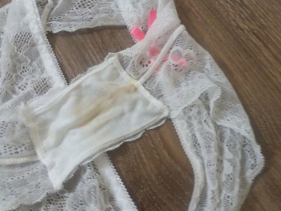A selection of smelly dirty panties from Russia 7 of 50 pics
