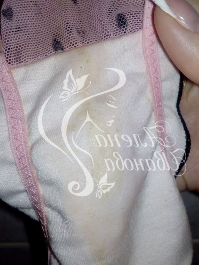 A selection of smelly dirty panties from Russia 14 of 50 pics