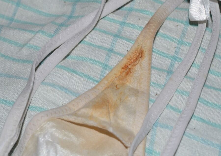 A selection of smelly dirty panties from Russia 19 of 50 pics