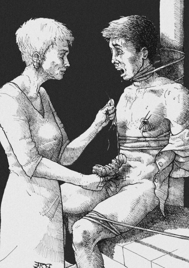 Pote Patrao art: male bdsm bondage sadims torture gay femdom 23 of 47 pics