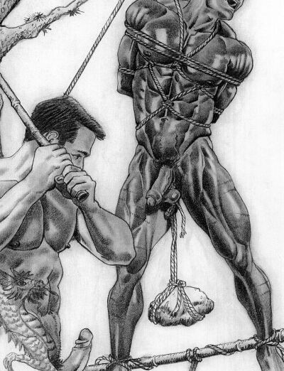 Cavelo art: gay bondage bdsm torture sadims violence rape 24 of 161 pics