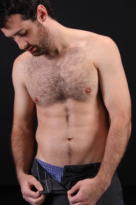 Hot hairy guy strips 13 of 75 pics