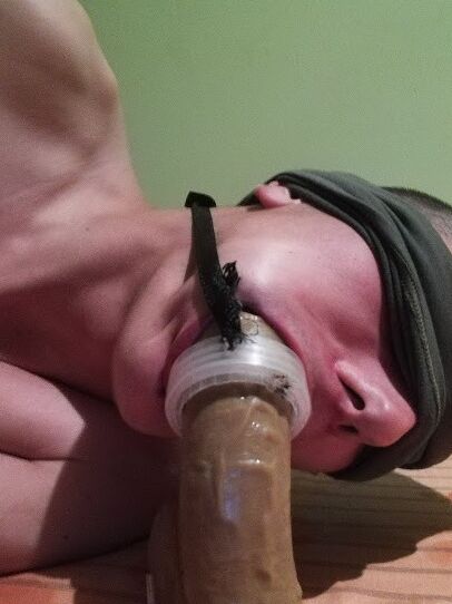  Slutboy sucks the dildo and gets fucked 14 of 25 pics